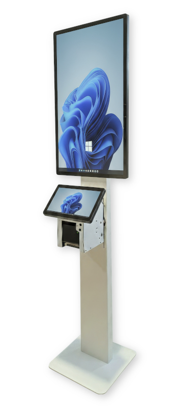 Totem multimediale Kiosk Banner Totem promozionale